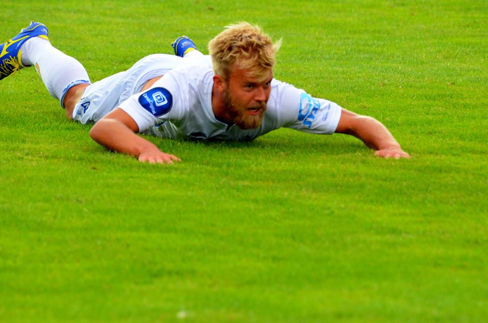 Christian Gytkjær satt inn ballen i nettet for Haugesund og dermed sikret laget han laget nye tre poeng.