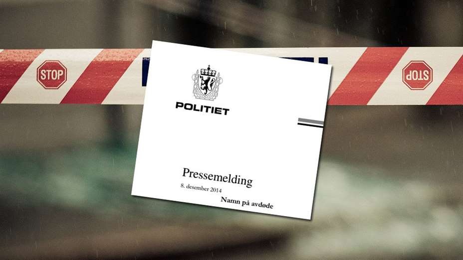 pressemelding avdød