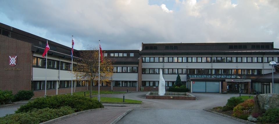 Karmøy Rådhus FOTO: Kjell Bua