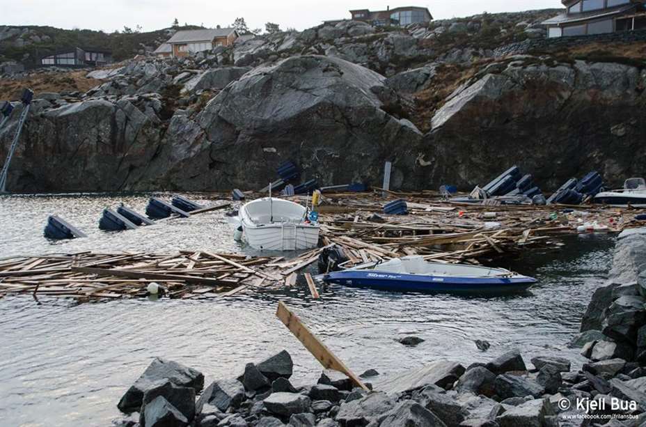 sletto sveio hyttefelt storm FOTO: Kjell Bua