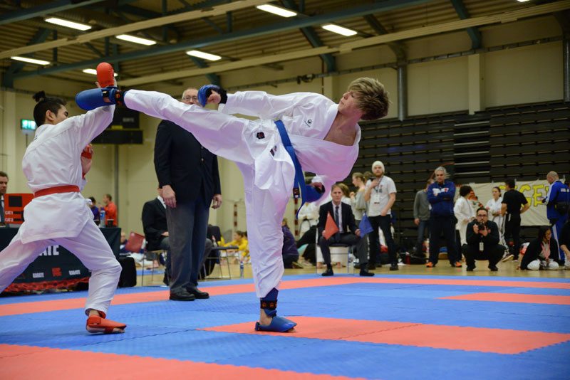 Karate Ruben Vinje Fagerland i kumite