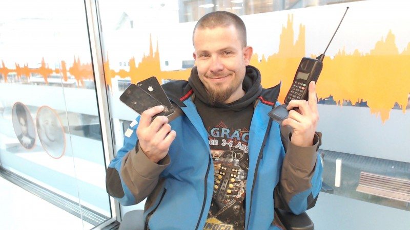 Netcom Gammel Mobil Stig Tangen