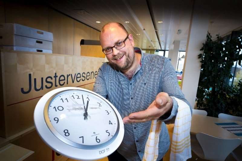 Harald Hauglin i Justervesenet.