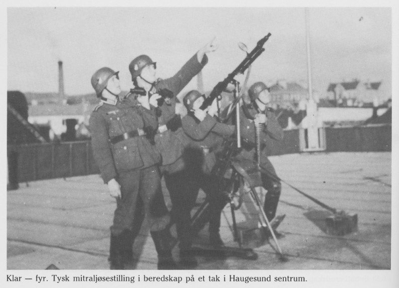 Krigen Haugesund Faksimile fra bildehefte ”Da krigen kom” (Haugesund 1990).