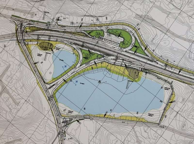 Føresbrekka, Førretunnelen