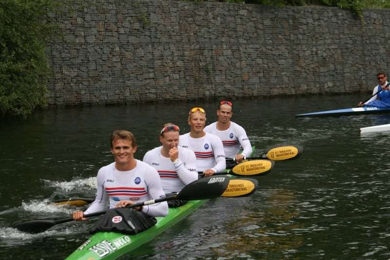 K4 Padling - Lars Magne Ulland, Jo Sondre Solhaug, Lars Hjemdal, Daniel Salbu