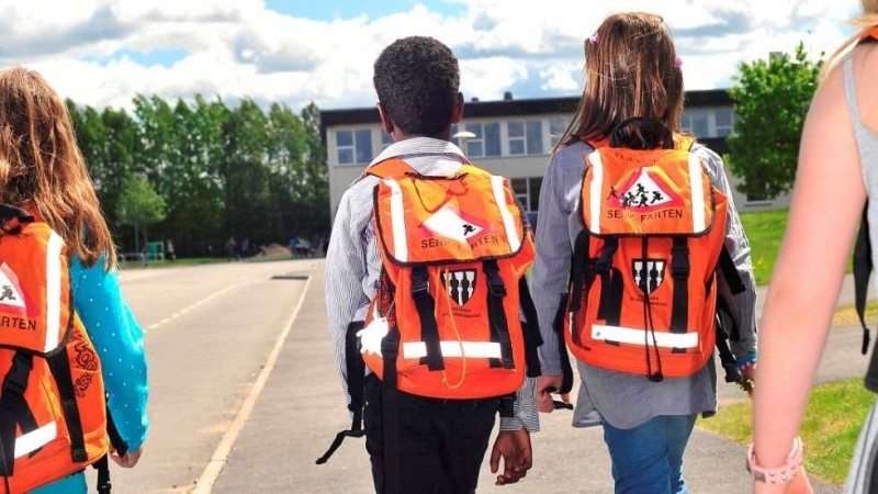 Skole gå, beintøft