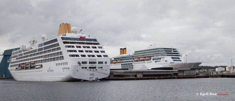 cruisebåt Karmsund havn