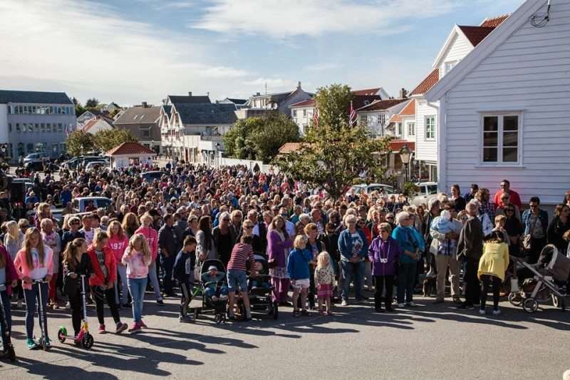 "Norges beste sommersted" Skudeneshavn. FOTO: Kjell Bua