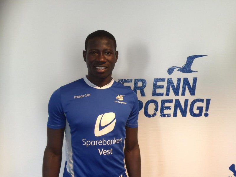 Sad`eeq Yusuf Ahmat FKH. FOTO: Per Ivar Reine/FK Haugesund