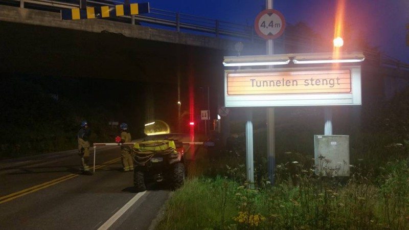 Mastrafjordtunnelen. FOTO Kjell Bua