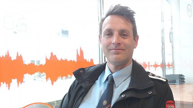 FOTO: Øystein Fonnes i Haugesund brannstasjon