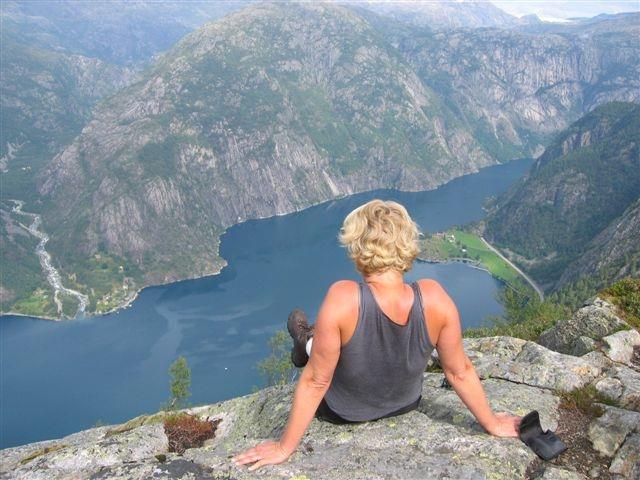 Langfoss. Foto: Samarbeidsrådet for Sunnhordland / Jorunn Rykkje