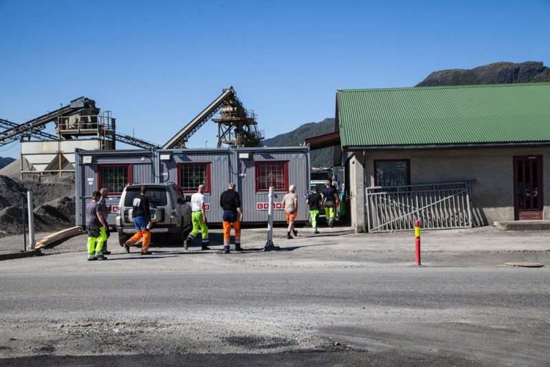 Etne, Brann, Eksplosjon