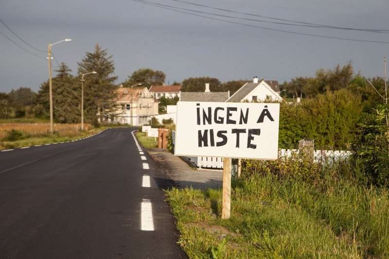 skolevei farlig Torvastad. FOTO Kjell Bua
