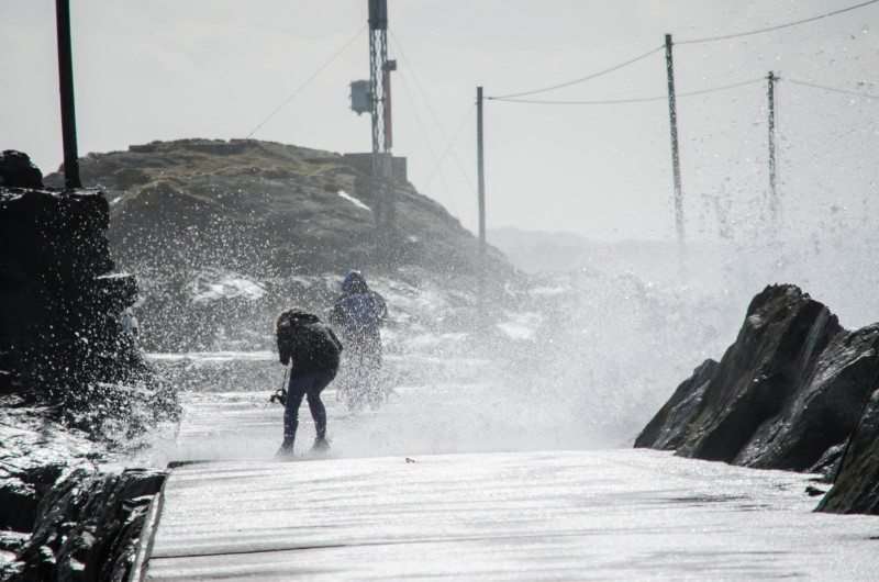 Uvær, vind, storm