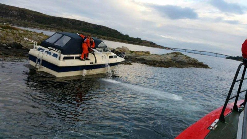 Grunnstøting Bokn. FOTO: NSSR