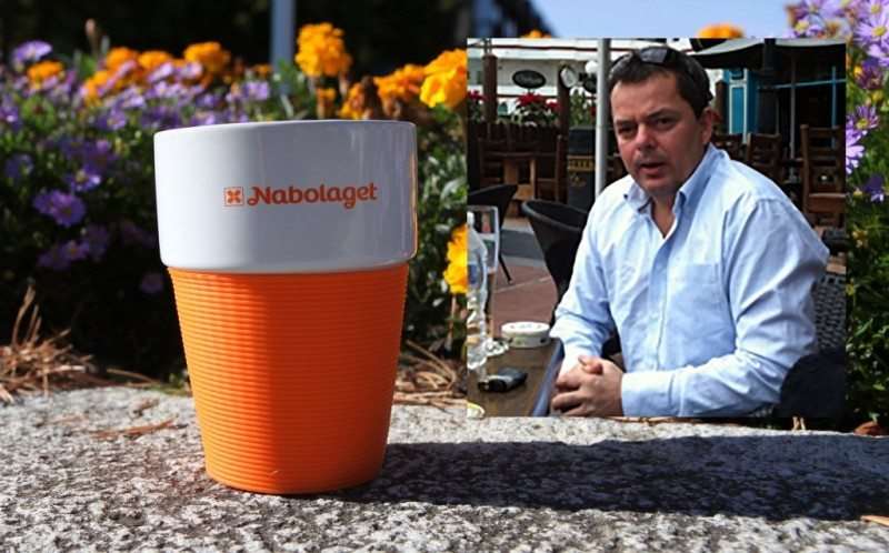 Nabolaget vinner. GLAD VINNER: Mathias Nordvik ble naturligvis svært glad for premien på 1 million kroner. Foto: Ida Glorvigen Hanstad/privat