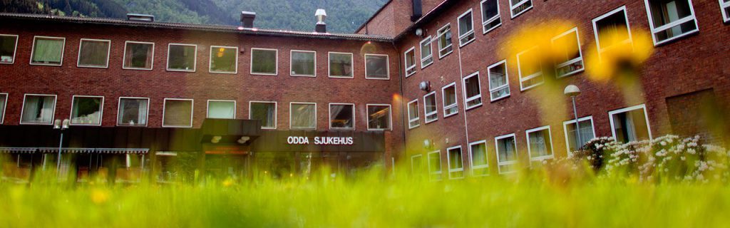 Odda sjukehus FOTO: Helse Fonna