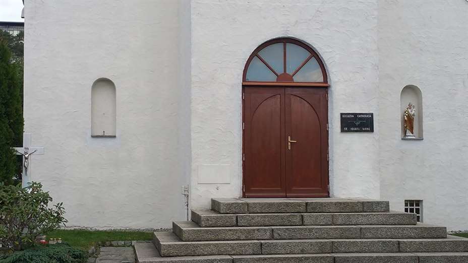 Jomfru Maria statuett