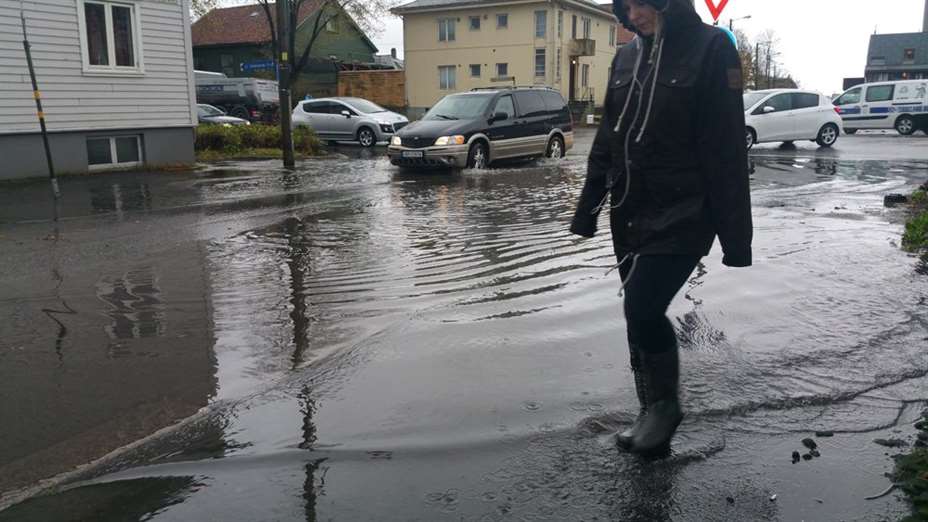 Oversvømmelse Stavangergata