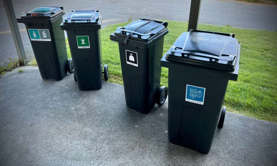 Søppel dunk container kontainer kildesortering